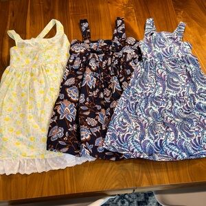 Set of 3 girls 6/6x dresses Janie and Jack, Crewcuts and Cupcakes and Cashmere
